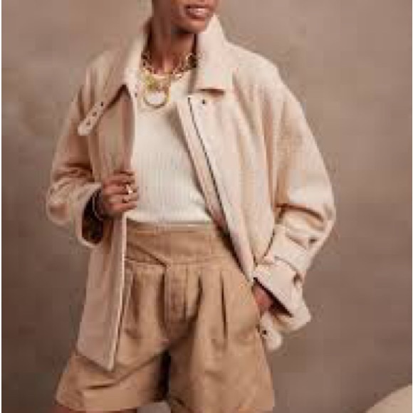 Banana Republic Oversized Balmacaan Jacket - Picture 2 of 7